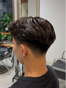 men's/メンズ/フェザーパーマ/サーフカール/スペインカール/渋谷