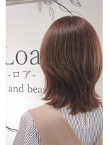 ロア(Loa)&nbsp;ミディアムレイヤースタイル