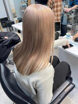 エリマバイフィフス 調布(elima by fifth) 調布ダブルカラータッセルボブミルクティーベージュカラーカラー