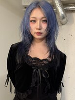 ノラ シンディ(NORA CYNDY) ペールブルー 水色カラー 寒色カラー ブルーサファイア レイヤー