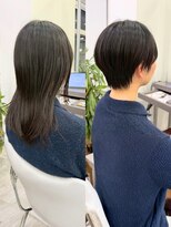 アルテヘアー(arte HAIR)&nbsp;【arteHAIR】BeforeAfterあり/ショートカット/デザインカット