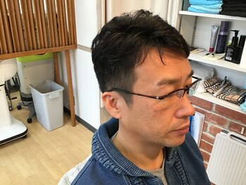 MEGUMI hairの写真/トータルサポートで第一印象/清潔感UP!朝も楽にON/OFF決まる本当の似合わせスタイルをご提案します。