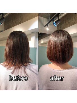 アミエ 大和店(ami e) ヘアエステコース+カラー+カット・髪質改善・縮毛矯正・白髪染め