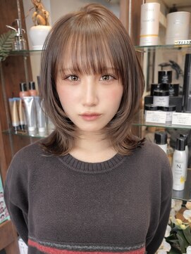 ヘアークルーズピース (hair cruise Piece) ハッシュカット/ミディアムレイヤー/くびれレイヤー