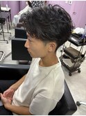 【松元担当】ビジカジショート×フェザーパーマ