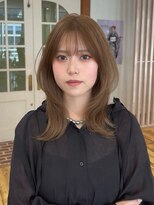 アンドティグルトウキョウ 池袋(&.TIGRE TOKYO)&nbsp;艶髪カラー/柔らかレイヤー