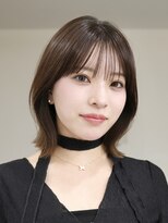 オーラ オモテサンドウ(Aura omotesando)&nbsp;顔まわりレイヤーのくびれボブ