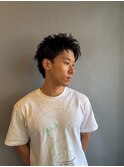 アップバングショート