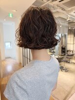 ローマー(ROAMER omotesando) 顎ラインのbob perm