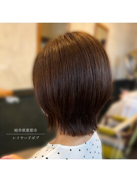 美容室 ロン ドゥ アンジュ レイヤードボブ