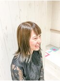 【NEUTRAL】切りっぱなしナチュラル感ストレート