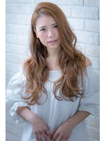 ヘアーアートシフォン 川口東口店(hair art chiffon)&nbsp;デザインカラー,イルミナカラー&無造作カールのクールヘア