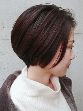 テイルウインド(Tailwind) センシュアルショート/大人かわいい黒髪前下がりボブショート