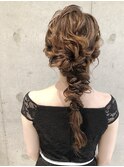 パーティーヘアセット【４】