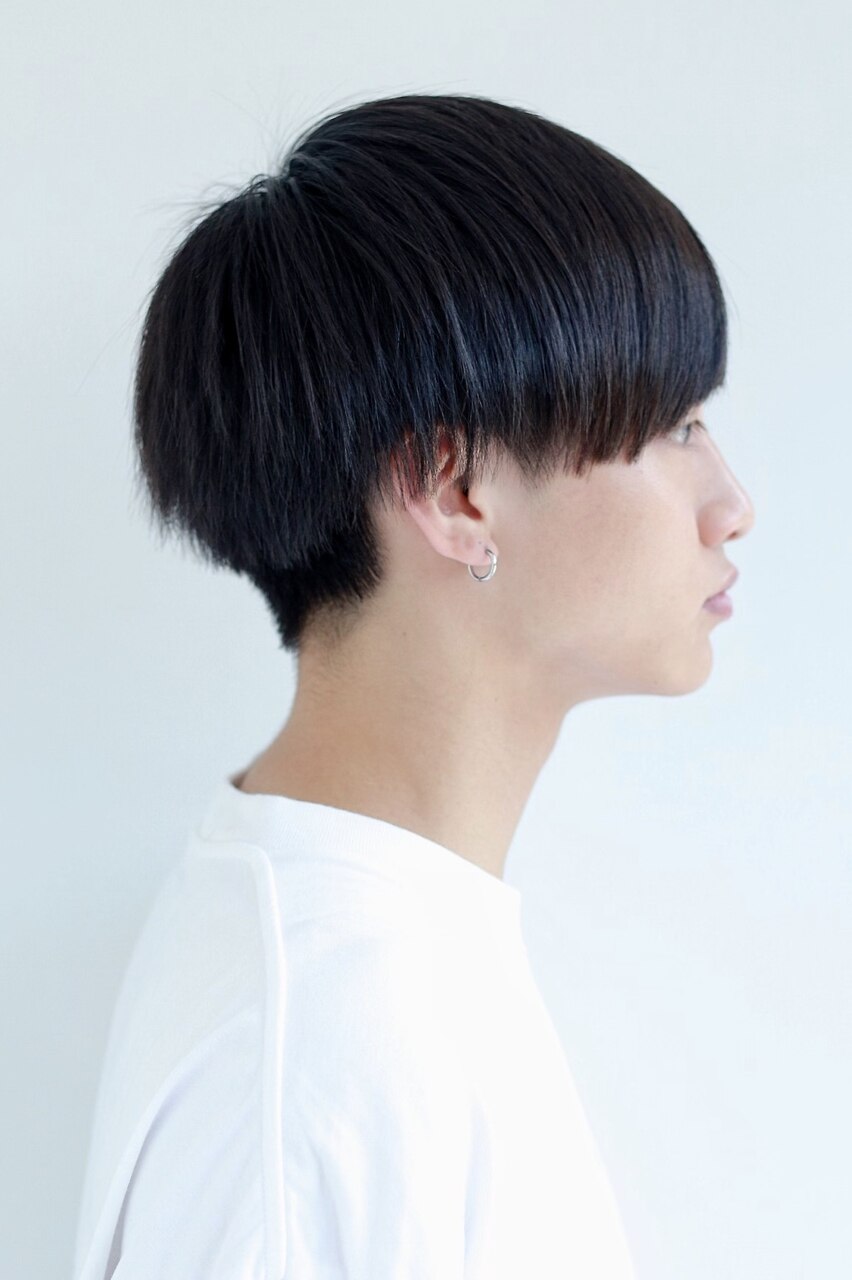 最高の横顔ナチュラルマッシュ：L041108077｜ホットペッパービューティー