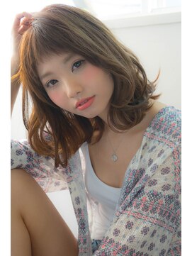 ボタニウム バイ アールサロン(BOTANIUM by RrSALON) 【BOTANIUM】外ハネロブ×アシメバング