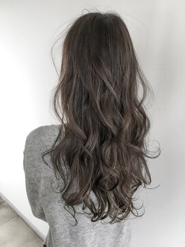 ヘアースパリゾート リアン 燕三条店(Lien) ブリーチハイライト_シアミルクティー