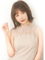 ルエ(rue)&nbsp;【rue京都】☆大人可愛い小顔前下がり外ハネブランジュボブ☆