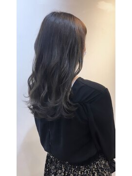 ロレ バトヘアー 下北沢(lore bat.hair) ガーリーウェーブ×オリーブアッシュ
