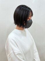 ロレ バトヘアー 下北沢(lore bat.hair)&nbsp;シンプルカジュアル大人ボブ