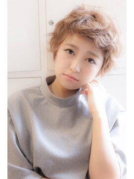 美容室リーフ 豊田店(LeaF) ゆるふわシフォンショートボブ☆