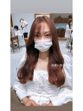 ネイロ 錦糸町(NeiRo) 前髪カタログくびれミディイヤリングカラーラベンダーカラー