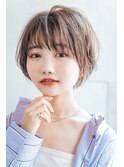 【LANY横浜】束感ショート×オリーブベージュ