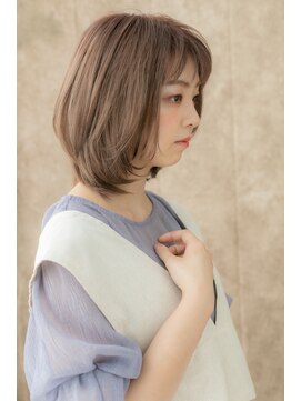 カバーヘア ブリス 上尾西口店(COVER HAIR bliss) 大人可愛いシースルー前髪くびれボブレイヤーZ上尾20代30代40代