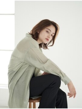 ヘアーラウンジ エゴ(Hair Lounge EGO) 大人っぽい柔らかカラー　ショコラベージュ