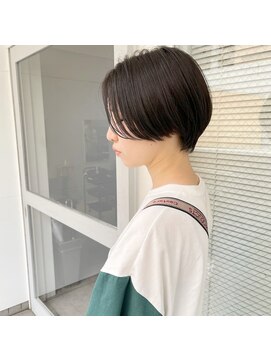 ミント(mint) ハンサムショート/ショート/大人ショート/グレー