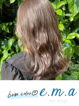 エマヘアデザイン(e.m.a Hair design) オリーブグレージュ