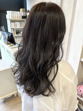 キャアリー(Caary) 福山美容室caary大人気イルミナカラー　ラベンダーグレージュ