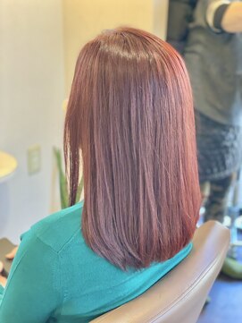 ミュウ(Private hair salon Miu) レッドカラー