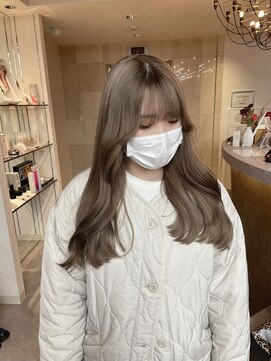 ソワンドブレスセルン 心斎橋(soin de brace cerne) ハイトーン×milktea gray