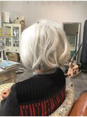 シルバーカラー☆ボブ