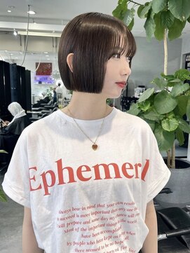 リッチ(RITZY) 【RITZY】bob cut × natural beige