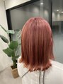 アグ ヘアー セレナ 西福原店(Agu hair serena) ダブルカラー必須ピーチオレンジ