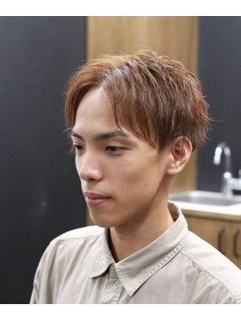 メンズジョイ(Men's joy) センターパートブロック