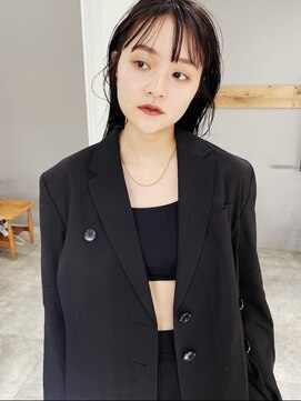 ユイル(Uil) 似合わせカット×グレージュカラー デザインカラー