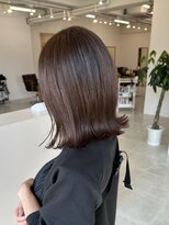 サロン 名和店(SALON)&nbsp;ツヤ髪ナチュラルベージュ/外ハネボブ