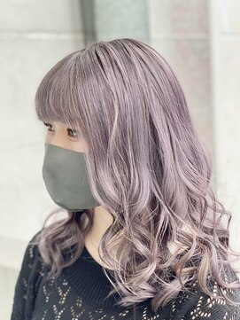 アル 日野(AL) レイヤーカットナチュラルハイトーンデザインカラー[日野駅]