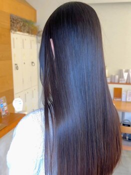 コトハ(cotoha)の写真/【東区/帯山】ダメージレスでしなやかに♪ 『絹髪ストレート』で極上の手触り☆