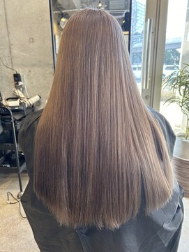 ロンドルピナス 小倉(Lond Lupinus) ブルーブラック/ワイドバング/美髪のススメ/外ハネボブ/北九州