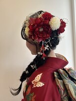 アンジュール おろし編み