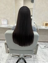 キング(K!ng) 縮毛矯正髪質改善ハイライトレイヤーカット枚方美容室エクステ