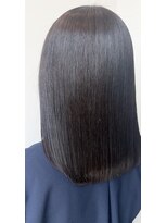 アルファ(Hair Salon alpha) 【大人可愛い×艶感】ダークブラウン×メテオトリートメント