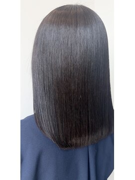 アルファ(Hair Salon alpha) 【大人可愛い×艶感】ダークブラウン×メテオトリートメント