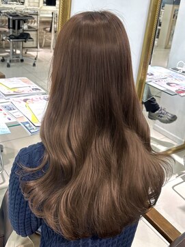 アマトウキョウスマートサロン(AMA TOKYO×Smart Salon) マロンベージュ ミルクティーベージュ 透明感カラー