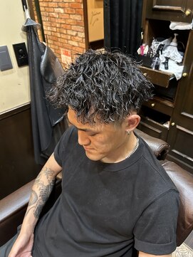ヒロギンザ 名古屋本店(HIRO GINZA) ツイスパ アップバング