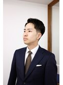 七三分け ツーブロック